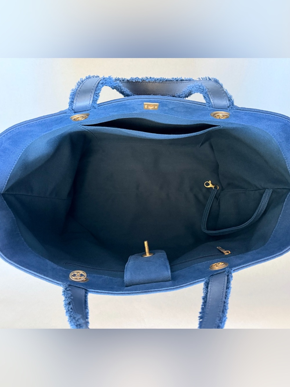 CHANEL Deauville Tote - Picture 9 of 12